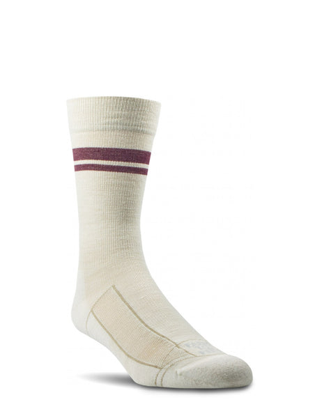 Outdoor Trail 3/4 CREW Greensboro Stripe Light Cushion
