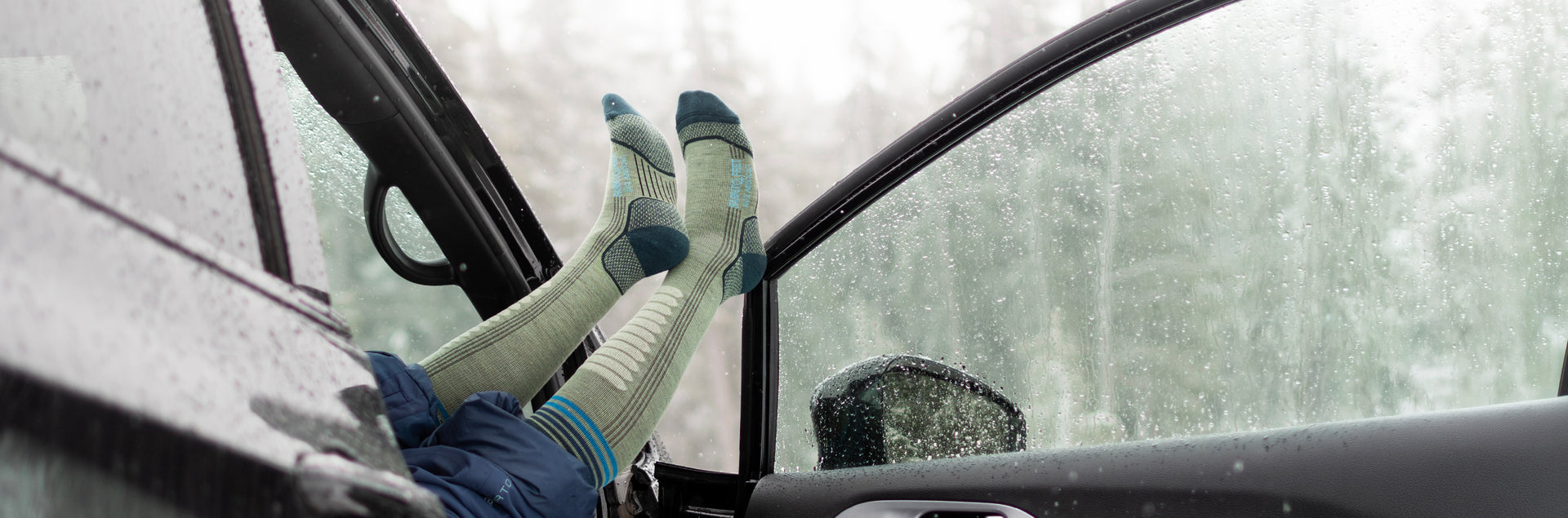 Men's Snow Sports  Header Image Text Overlay
