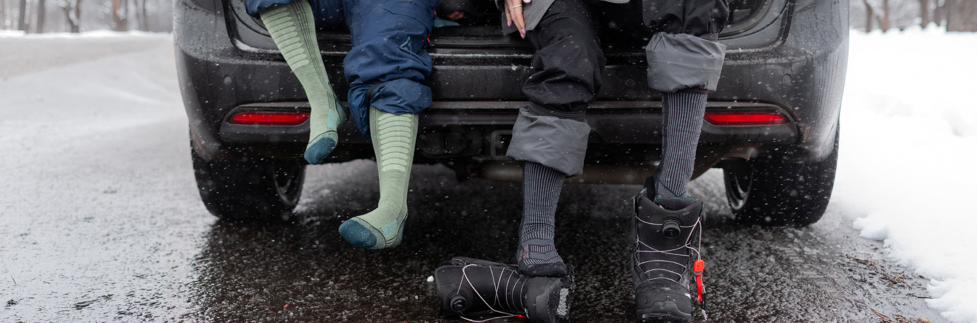 Snow Sports  Header Image Text Overlay