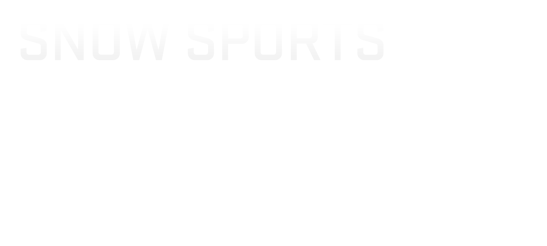 Kid's Snow Sports  Header Image Text Overlay