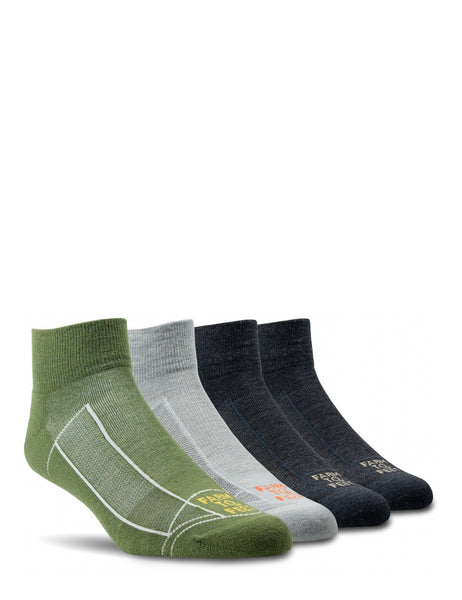 Greensboro Ridge & Road: 4 Pairs 1/4 CREW Lightweight