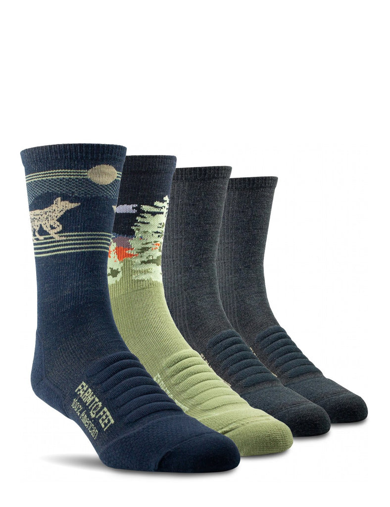 Trail Rogue Bundle: 4 Pairs - Light Cushion: 4 Pairs - Lightweight